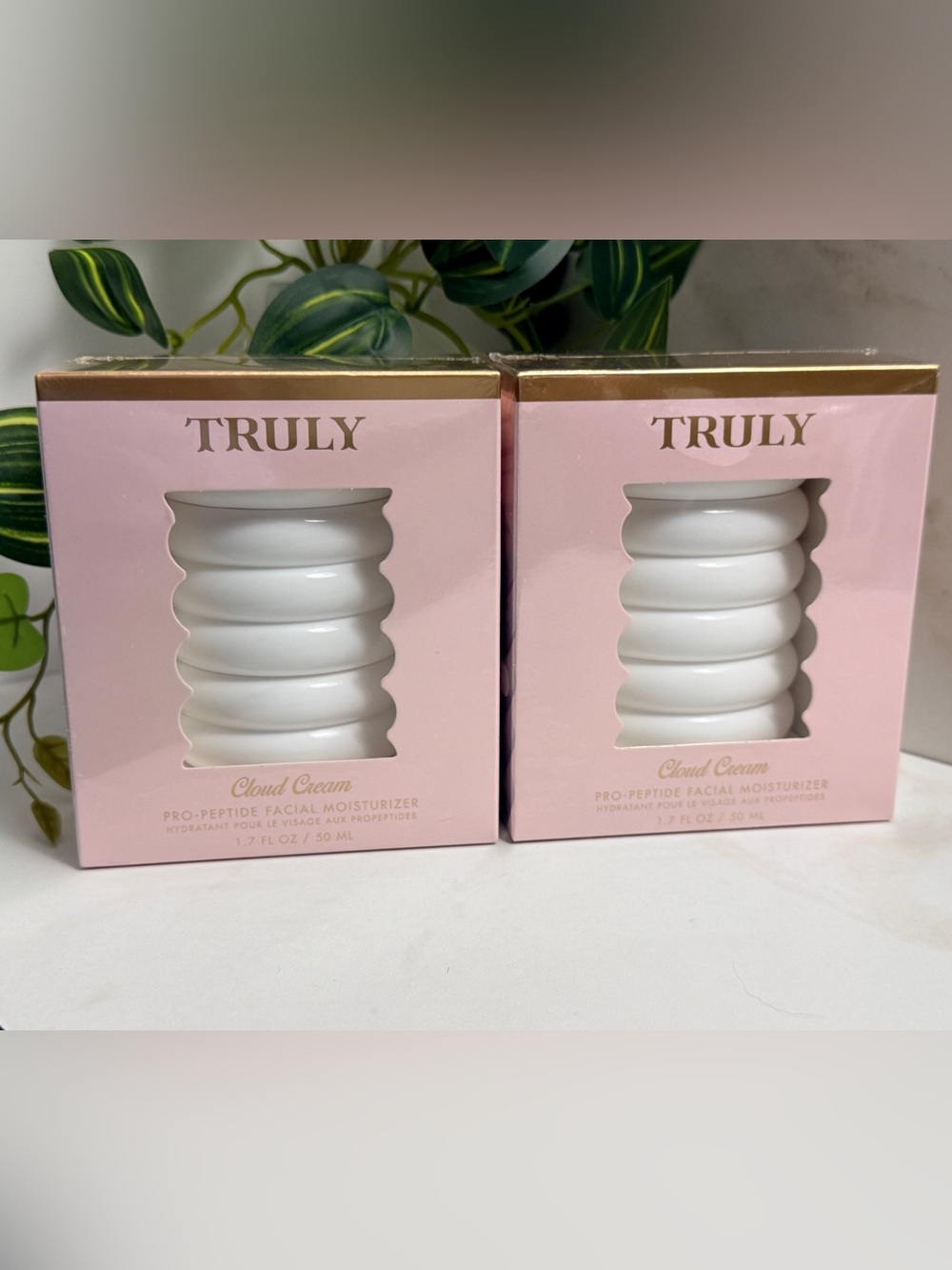 2 Truly Cloud Cream Pro-Peptide Facial Moisturizers 1.7 oz NEW SEALED
